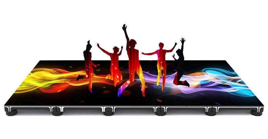 d series interactive led dance floor screen