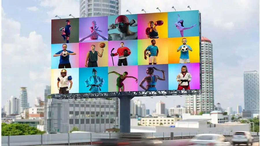 led billboard advertising reshapes outdoor marketing