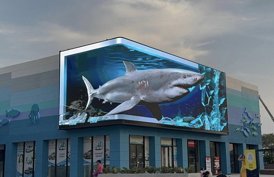 cinstar 3d led display screen advertising project