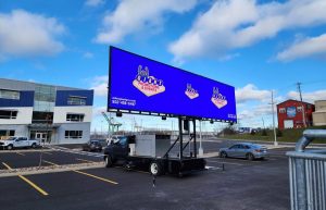 led screen truck for outdoor advertising and events