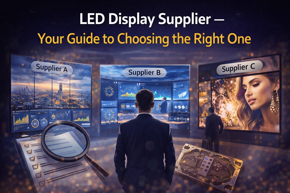 guide to choose the right led display supplier