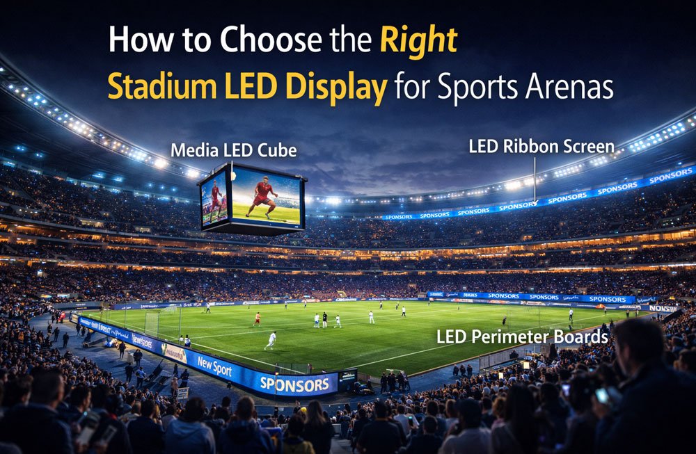 stadium led display for sports arenas
